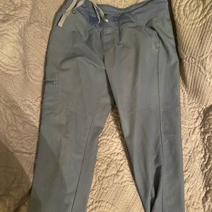 Figs heather denim joggers